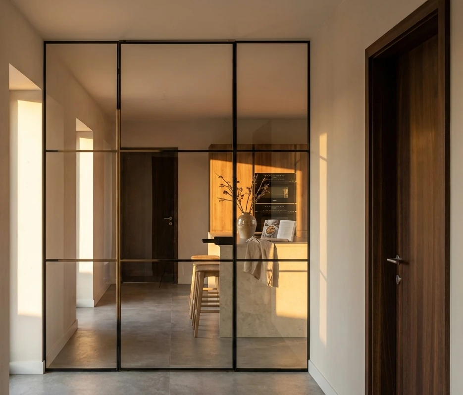 Ufficio di design italiano realizzato con intelligenza artificiale
